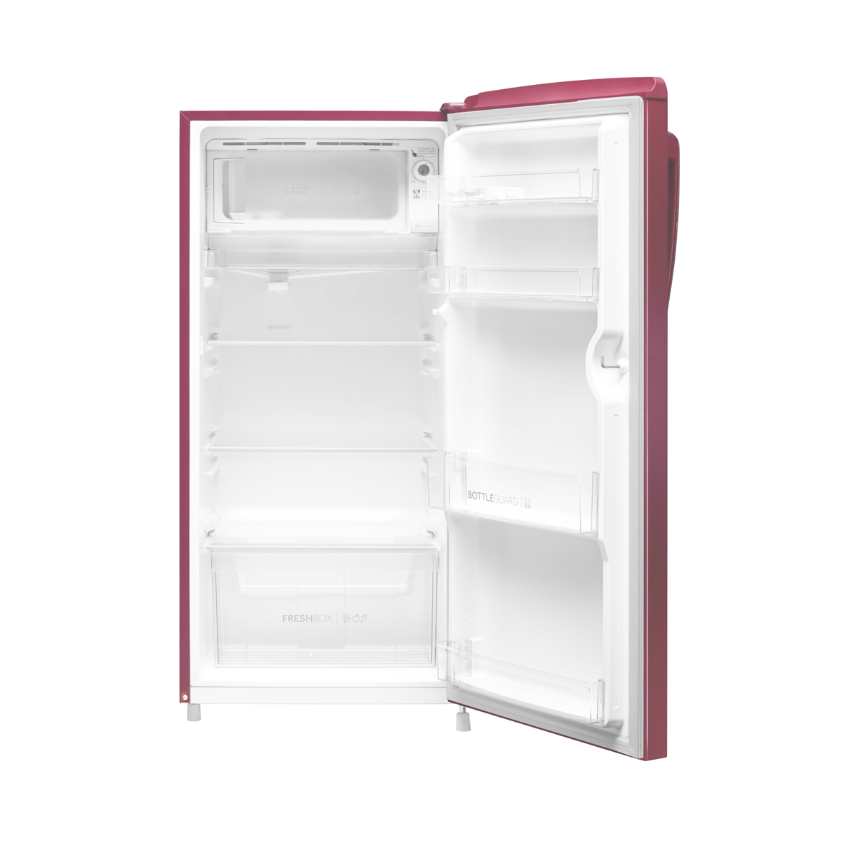 Haier 185L 1 Star Red Animone Single Door Refrigerator